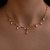 Thalassa Pearl Choker Necklace