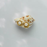 Nerina Pearl Stud Earrings