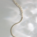 Luna Pearl Tennis Necklace