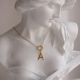 Signature Initial Pendant - P