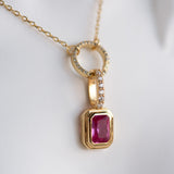 Luminous Birthstone Pendant - July