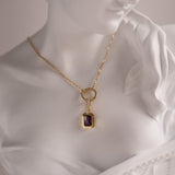 Luminous Birthstone Pendant - February