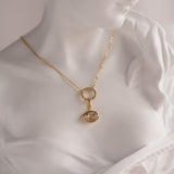 Celestial Zodiac Pendant - Cancer