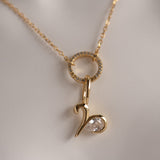 Celestial Zodiac Pendant - Aries