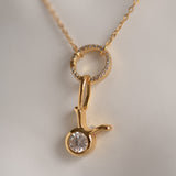 Celestial Zodiac Pendant - Taurus