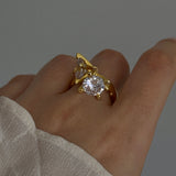 Aurelia Crystal Ring