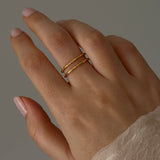 Odessa Textured Ring