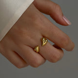 Solene Heart Ring