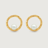 Isadora Pearl Stud Earrings