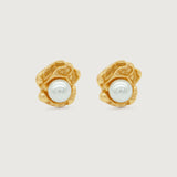 Nerina Pearl Stud Earrings