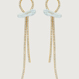 Stella Crystal Drop Earrings