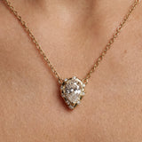 Aureline Pear Pendant Necklace