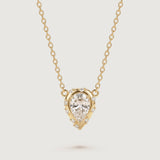 Aureline Pear Pendant Necklace