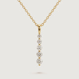 Lucienne Moissanite Drop Necklace
