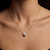 Colette Heart Halo Necklace