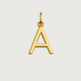 Signature Initial Pendant - A