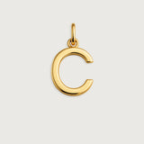 Signature Initial Pendant - C