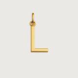 Signature Initial Pendant - L