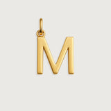 Signature Initial Pendant - M