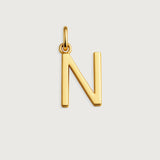Signature Initial Pendant - N
