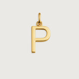 Signature Initial Pendant - P