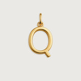 Signature Initial Pendant - Q