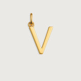 Signature Initial Pendant - V