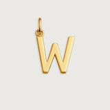 Signature Initial Pendant - W