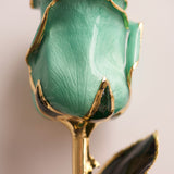 Signature - Eternal 24K Gold-Plated Rose - Ice Blue