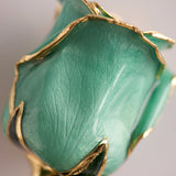 Signature - Eternal 24K Gold-Plated Rose - Ice Blue