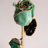 Signature - Eternal 24K Gold-Plated Rose - Ice Blue
