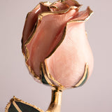 Signature - Eternal 24K Gold-Plated Rose - Pearl Blush
