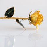 Open Bloom - Eternal 24K Gold-Plated Rose - Sunlit Yellow
