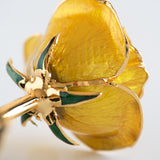 Open Bloom - Eternal 24K Gold-Plated Rose - Sunlit Yellow