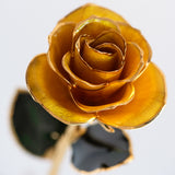 Open Bloom - Eternal 24K Gold-Plated Rose - Sunlit Yellow