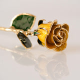 Icons - Eternal 24K Gold-Plated Rose - Yellow