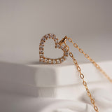 Amora Heart Necklace - Gold